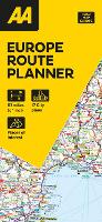 AA European Route Planner Map