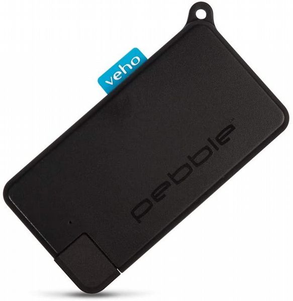 Veho Pebble Pokket 1000Mah Powerbank - Black